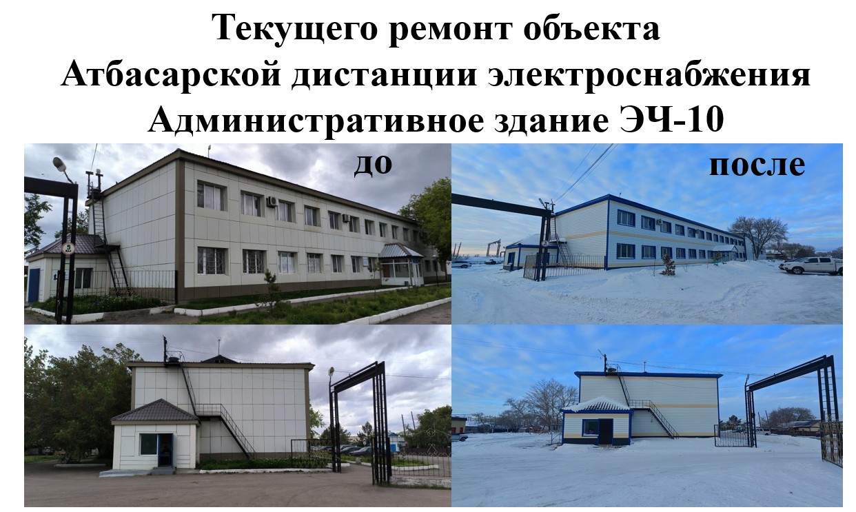 Результат ремонта объекта железнодорожной инфраструктуры